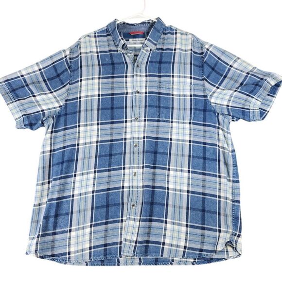 Tommy Bahama Hola‎ Indigo Short-Sleeve Shirt,XL/TG - Picture 1 of 6